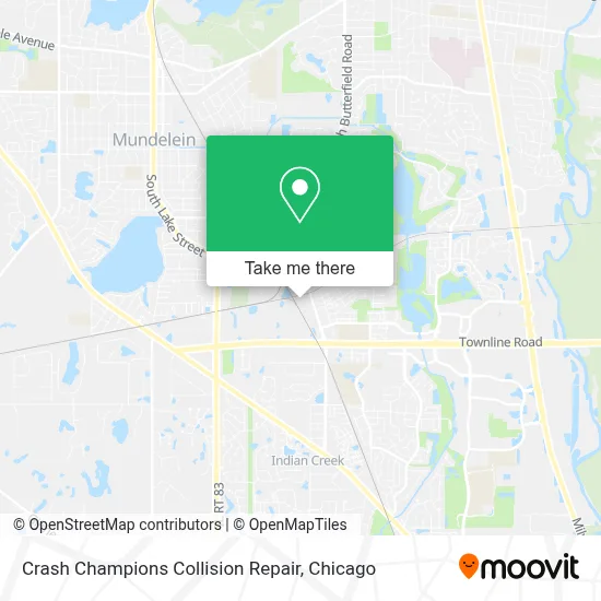 Crash Champions Collision Repair map