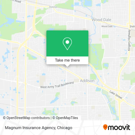 Magnum Insurance Agency map