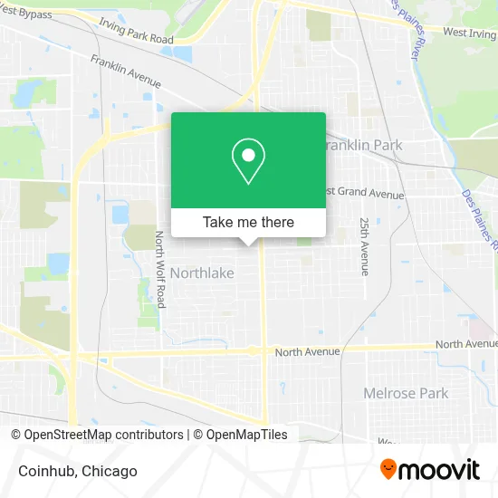 Coinhub map