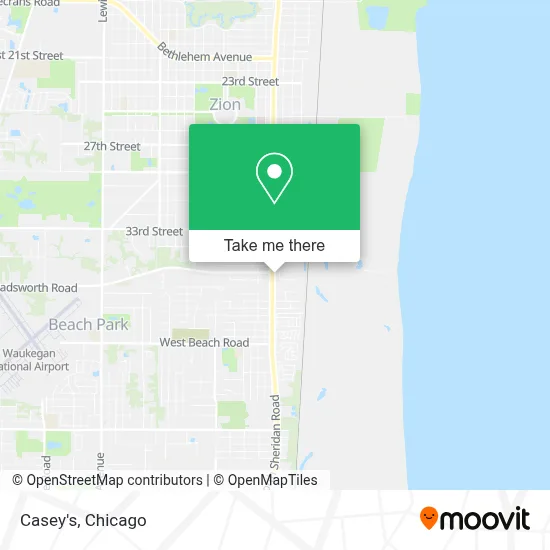 Casey's map