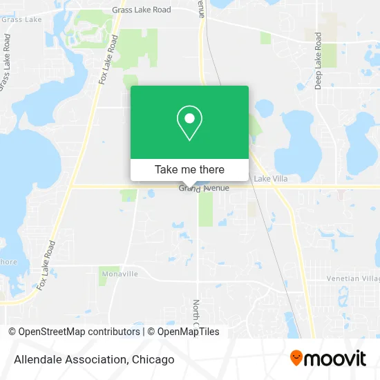 Allendale Association map