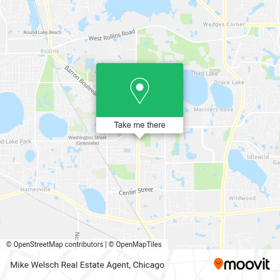 Mike Welsch Real Estate Agent map