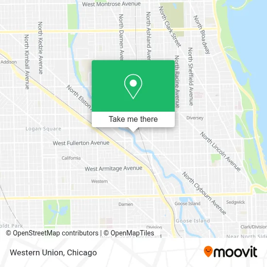 Western Union map