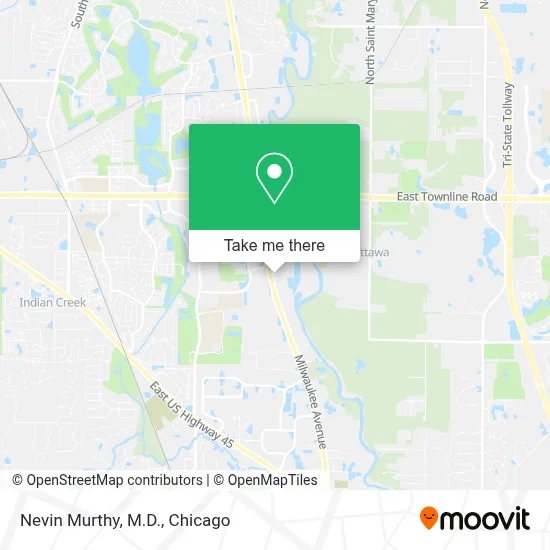 Nevin Murthy, M.D. map