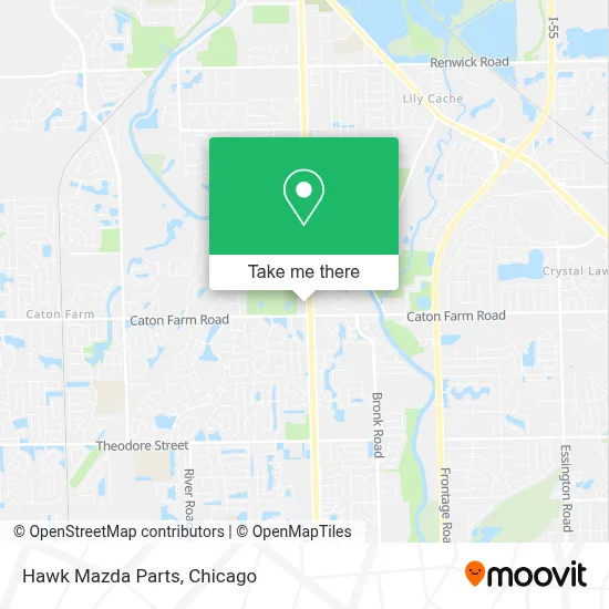 Hawk Mazda Parts map