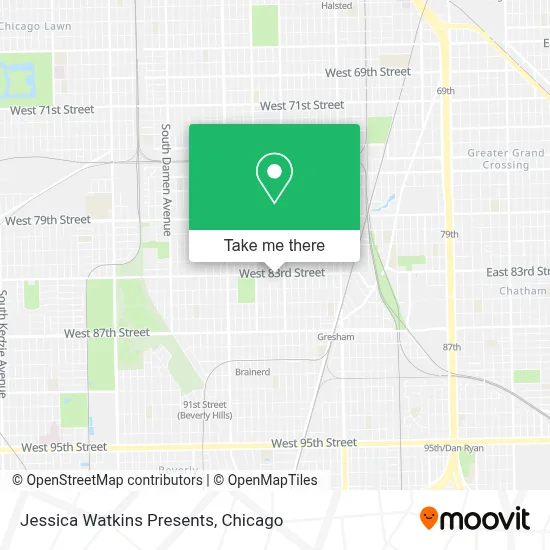 Jessica Watkins Presents map