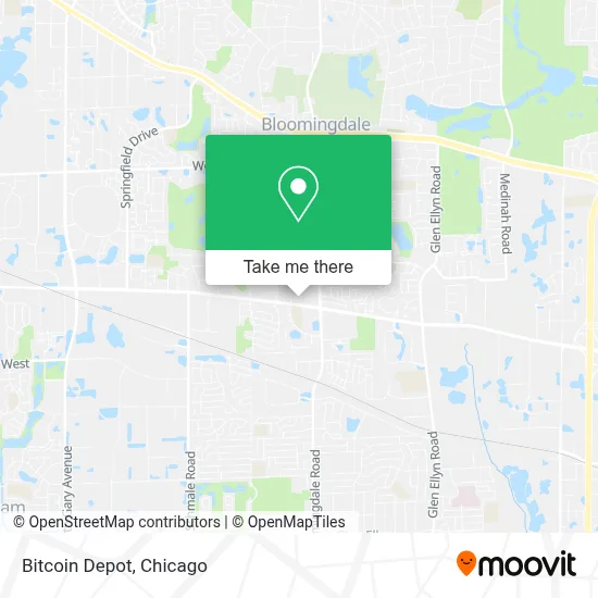 Bitcoin Depot map