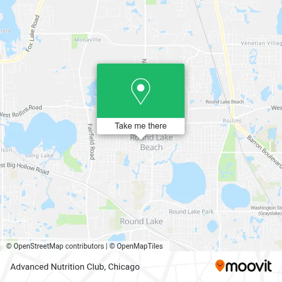 Advanced Nutrition Club map
