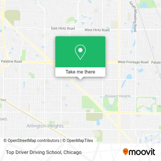 Top Driver Driving School map