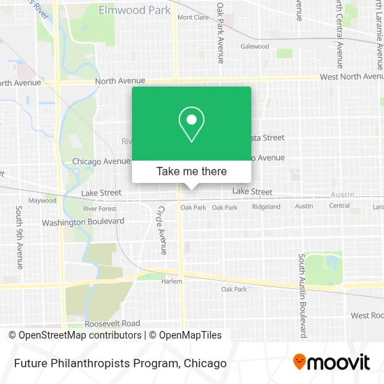 Future Philanthropists Program map