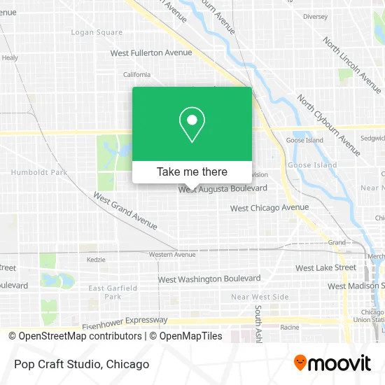 Pop Craft Studio map