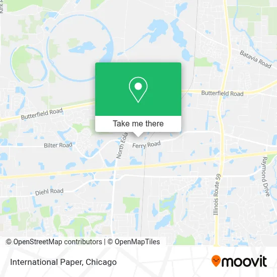 International Paper map