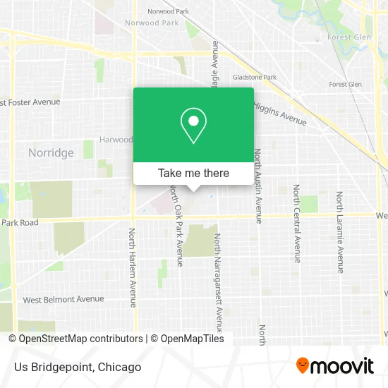 Us Bridgepoint map