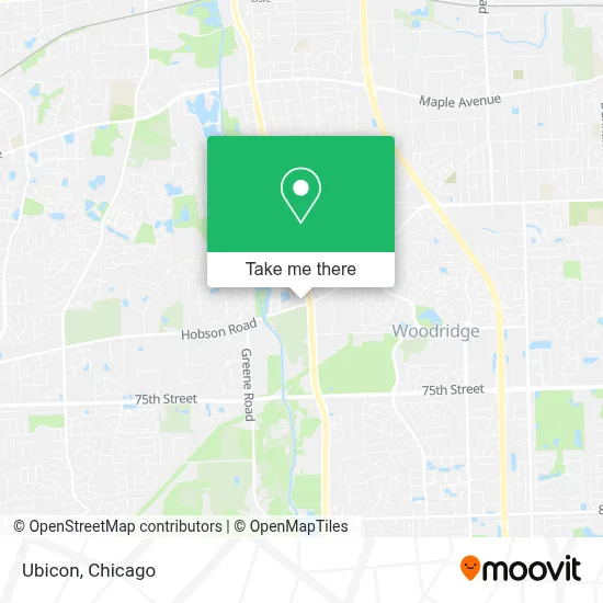 Ubicon map