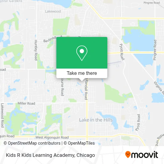 Kids R Kids Learning Academy map