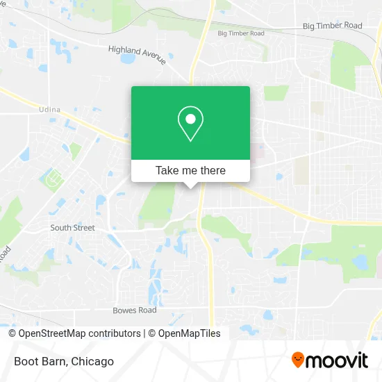 Boot Barn map