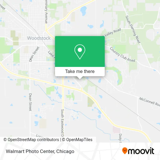 Walmart Photo Center map