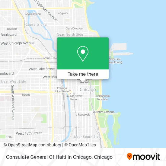 Consulate General Of Haiti In Chicago map