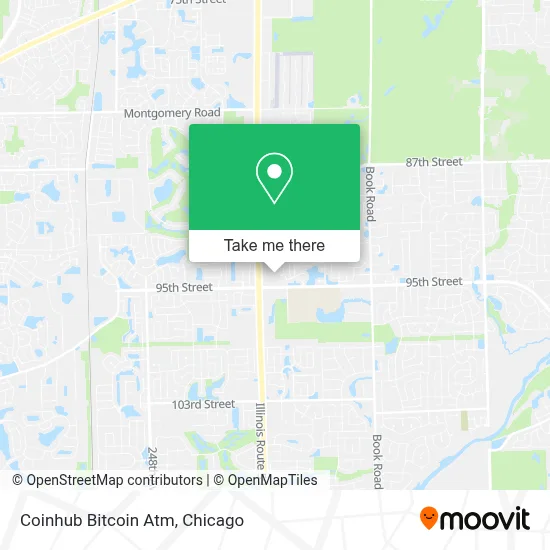 Coinhub Bitcoin Atm map
