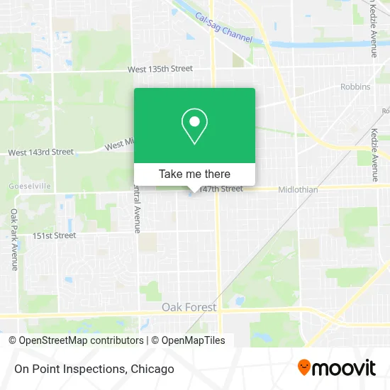 On Point Inspections map