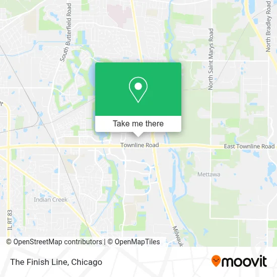 The Finish Line map