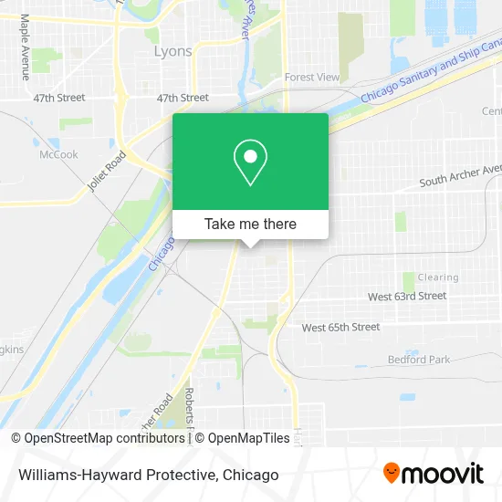 Williams-Hayward Protective map