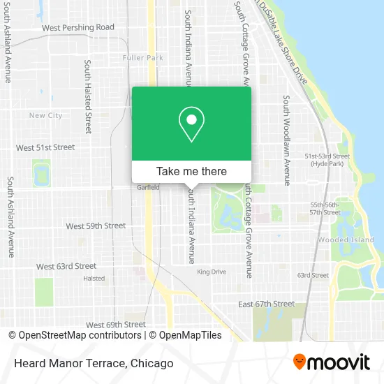 Heard Manor Terrace map