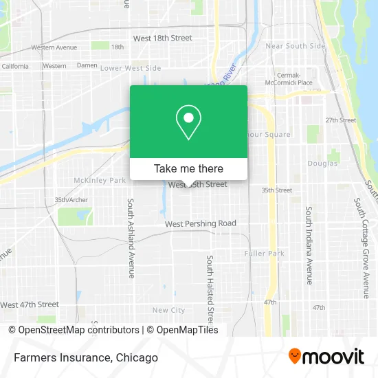 Farmers Insurance map