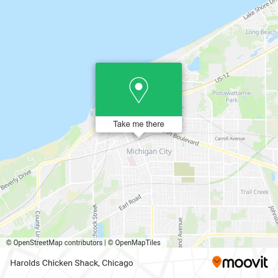 Harolds Chicken Shack map