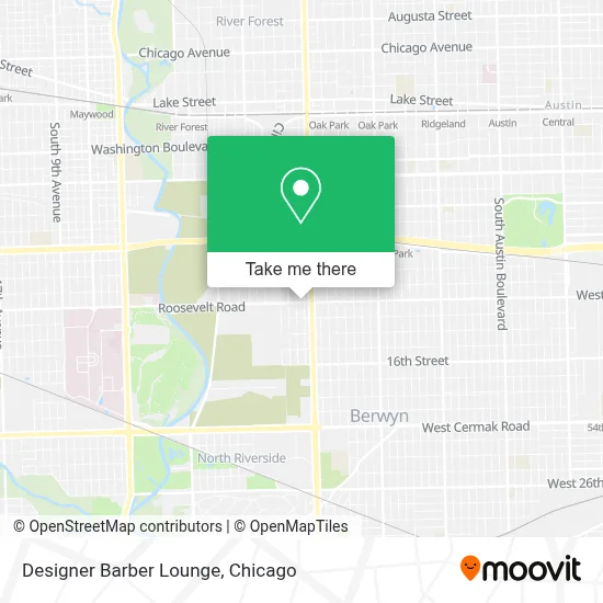 Designer Barber Lounge map