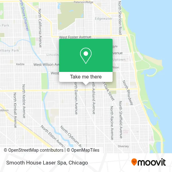 Smooth House Laser Spa map