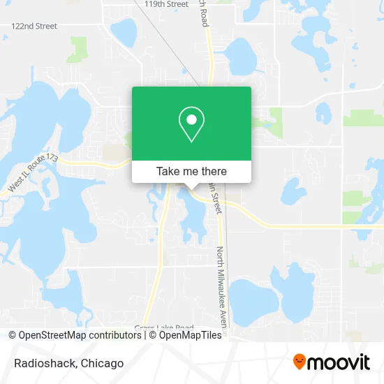 Radioshack map