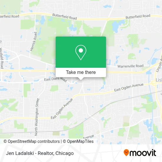 Jen Ladalski - Realtor map