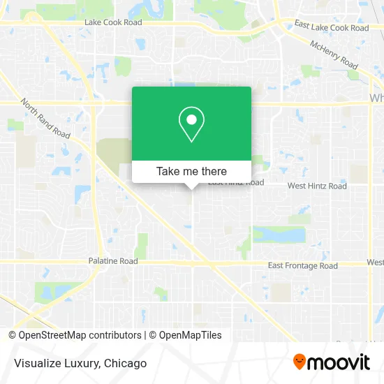 Visualize Luxury map