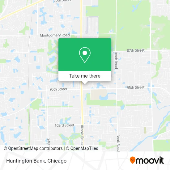 Huntington Bank map
