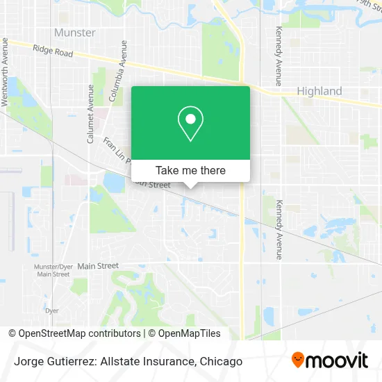 Jorge Gutierrez: Allstate Insurance map