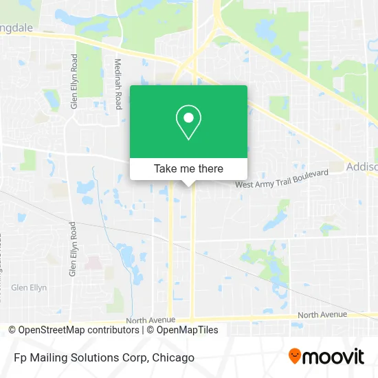 Fp Mailing Solutions Corp map