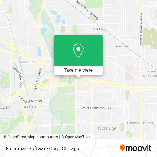 Freedman Software Corp map