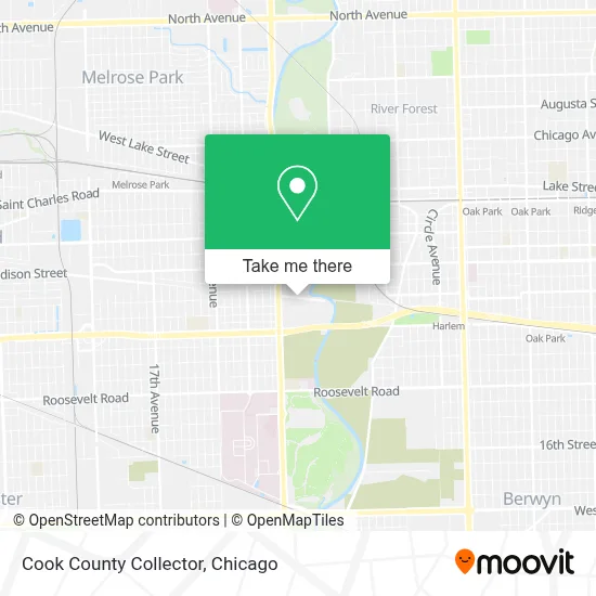 Cook County Collector map