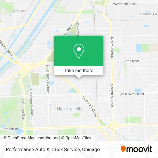 Performance Auto & Truck Service map