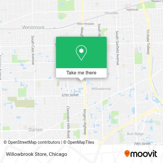 Willowbrook Store map