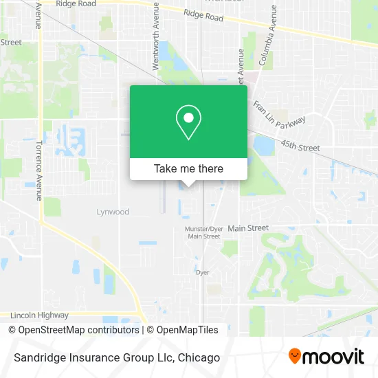 Sandridge Insurance Group Llc map