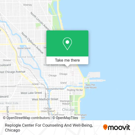 Replogle Center For Counseling And Well-Being map