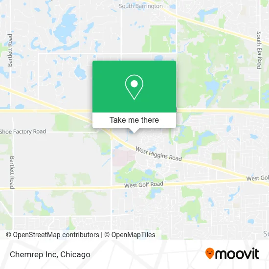 Chemrep Inc map
