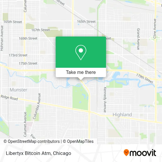 Libertyx Bitcoin Atm map