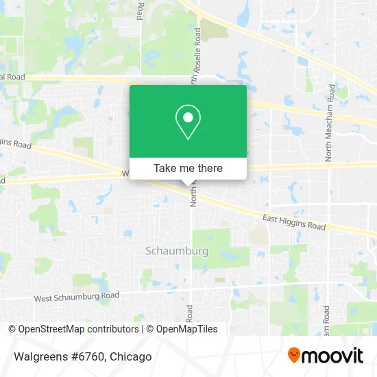 Walgreens #6760 map