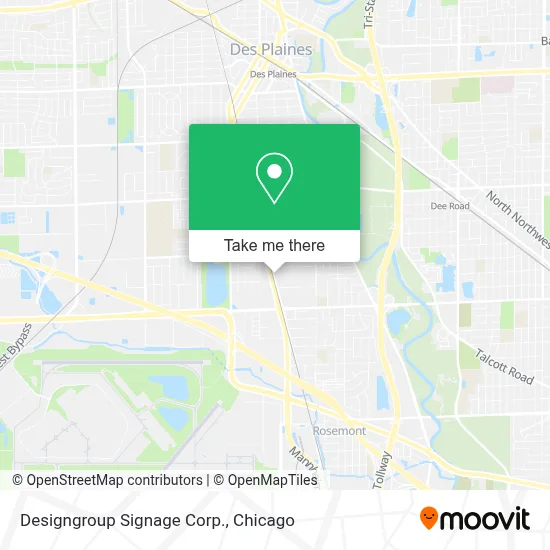 Designgroup Signage Corp. map
