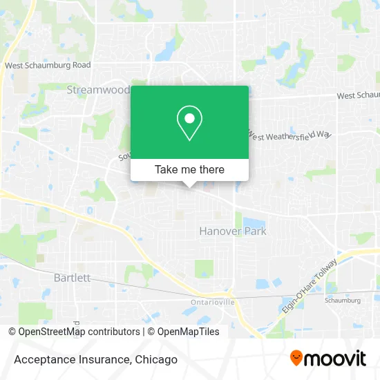 Acceptance Insurance map