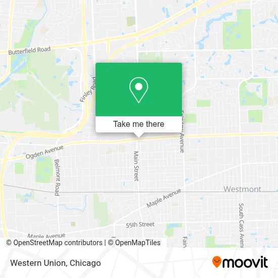 Western Union map