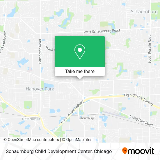 Schaumburg Child Development Center map